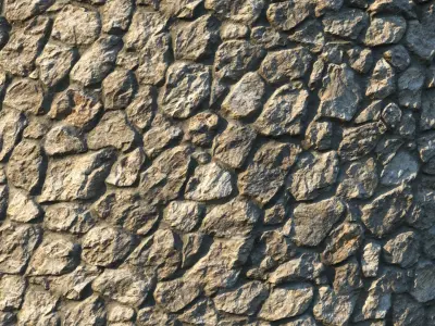 Masonry material 14 4k seamless PBR Texture