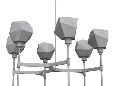 GEM chandelier 3D model purchase