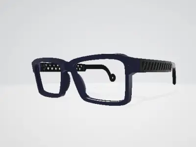 Eye glass  Low-poly 3D model