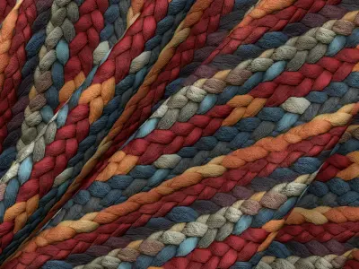 Knitted Fabric VOL01 4K Seamless PNG PBR Textures Texture