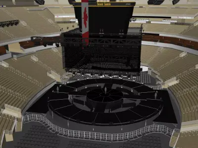 360 CONCEPT STAGE at MSG 3D model