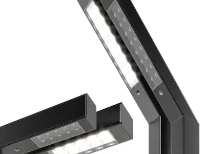 street light cube 3D model