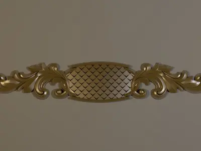 dekor ornament 3D model 59