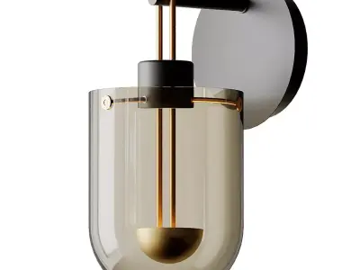 Century LED Wall Sconce by PageOne Lighting 3D model