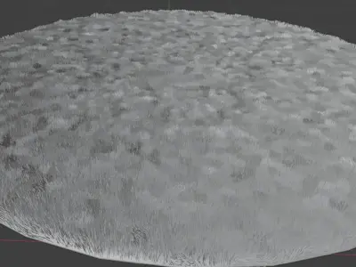 IKEA STOENSE Light gray carpet 3D model