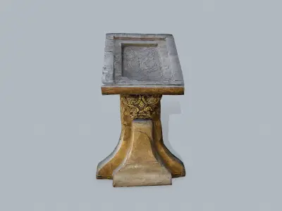 lectern Low-poly 3D model