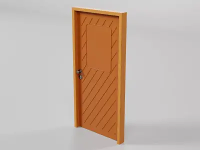 Door Design CG4A 3D model