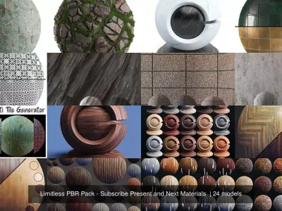 Limitless PBR Pack - Subscribe Present and Next Materials  Texture
