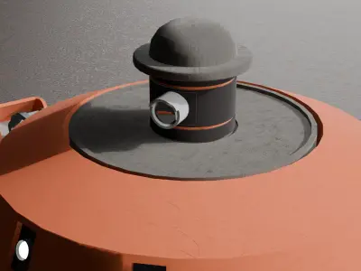 Dron-Crab Robot 3D model