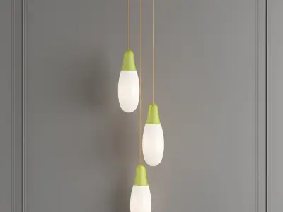 ciulifruli chilufrilli pendant light 3D model
