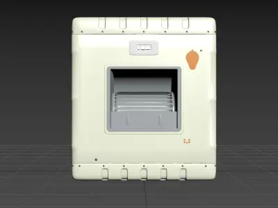 Iron Air Cooler  3D model