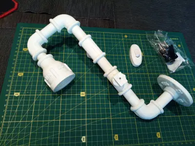 Loft sconce 3D print model