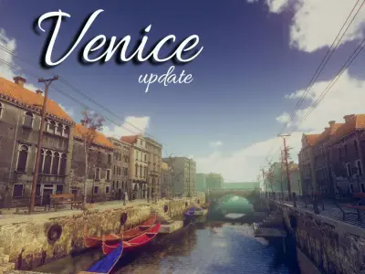 Venice Update Low-poly 3D model