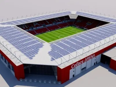 Opel Arena - Coface Arena - Mainz 3D model