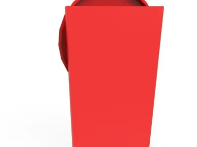 Fire Bell Low-poly 3D model