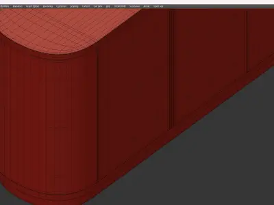 Laskasas BROWN Low-poly 3D model