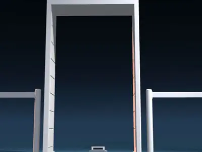 Metal detector 3D model