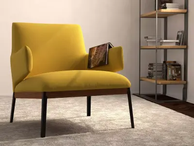 Hug Armchair 3D model