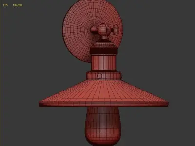 Wall Lamp LOFT HOUSE W-105 3D model