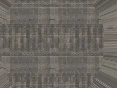 Ancient Alien Future City Tempels City Kit bash 3D model