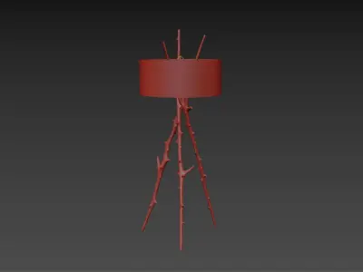 Meta Floor Lamp 3D model