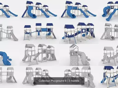 Collection Playground 6 3D Model Pack