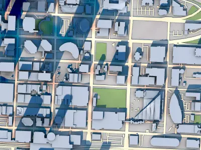 Cathedral Church of the Redeemer in Calgary Canada 3D model