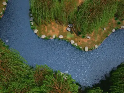 Landscape Model 03 3D model