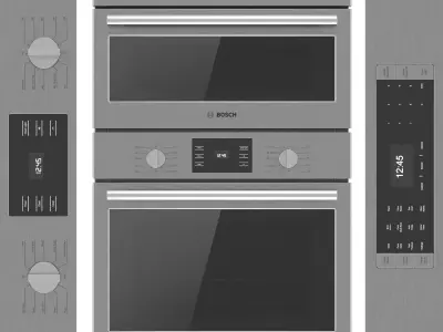 BOSCH ovens collection 3D model