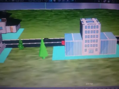 city street 3D model