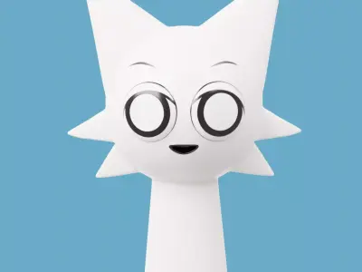 Wenda - Sprunki 3D model