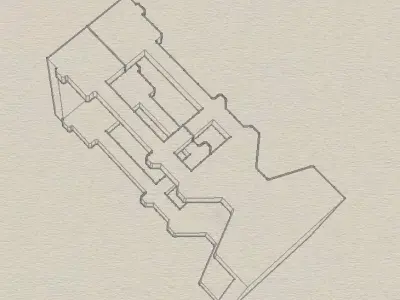 Pocket Lantern Template 8 3D print model