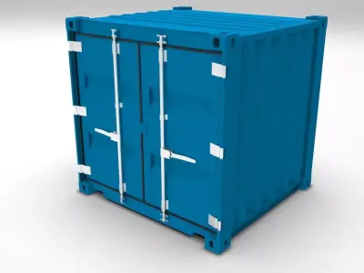 6GP Shipping Container 3D model