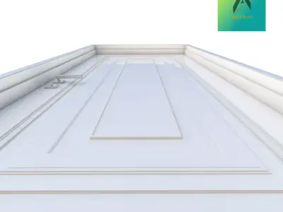 Room Door Type 17 3D print model