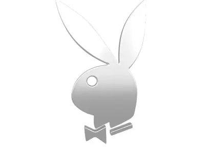 Playboy Logo v1 007 Free low-poly 3D model