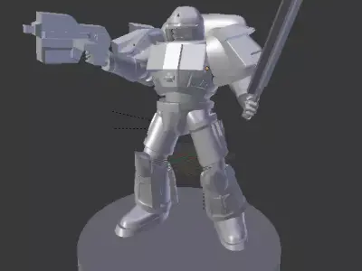 Armored Assault Paladin 3D print model