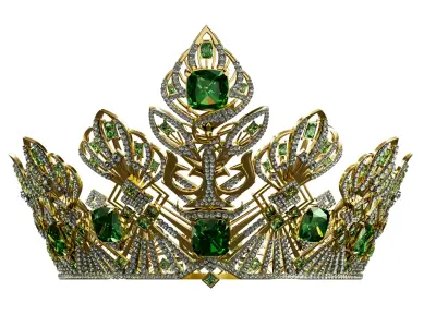 Miss Grand  Crown 3D model