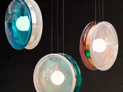 Bomma Orbital pendant 3D model