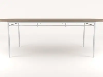 Palmia Dining Table - 3ds Max 3D model
