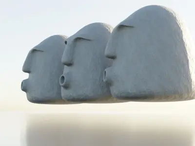 Oof Stones 3D model