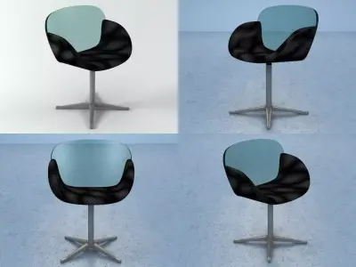 Trance Swivel Chair 3D model