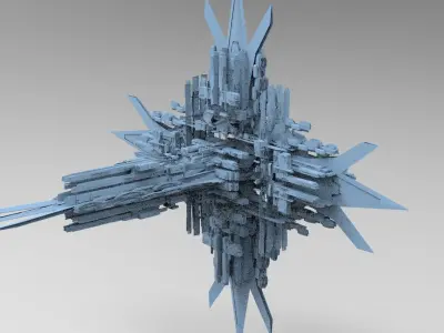 Machine City Tower 2  3D model