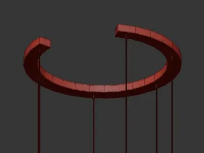 LUCK pendant  3D model