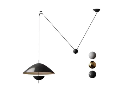 Lod pendant lamp 3D model