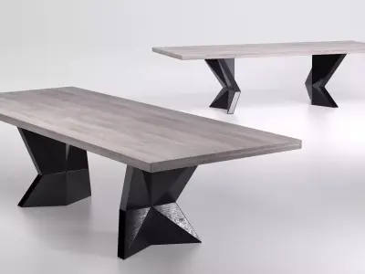 Kavante Viceroy Dining Table 3D model