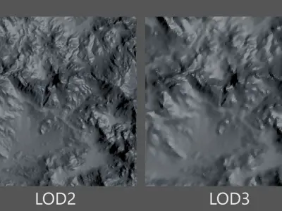TERRAFORM Coastal 07 Low-poly 3D model