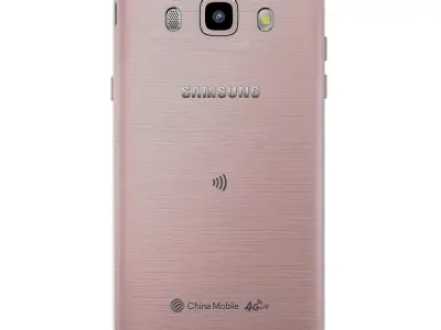 Samsung Galaxy J5 2016 Rose Gold 3D model