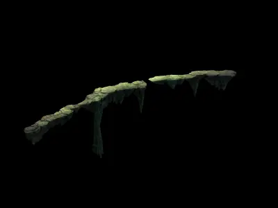 Dragon Hall - Stone Bridge 213 3D model