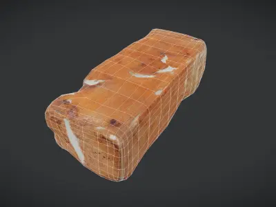 Brick 3 Low-poly 3D model