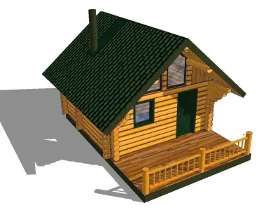 Creative Design-Holiday Cabin-065 3D model